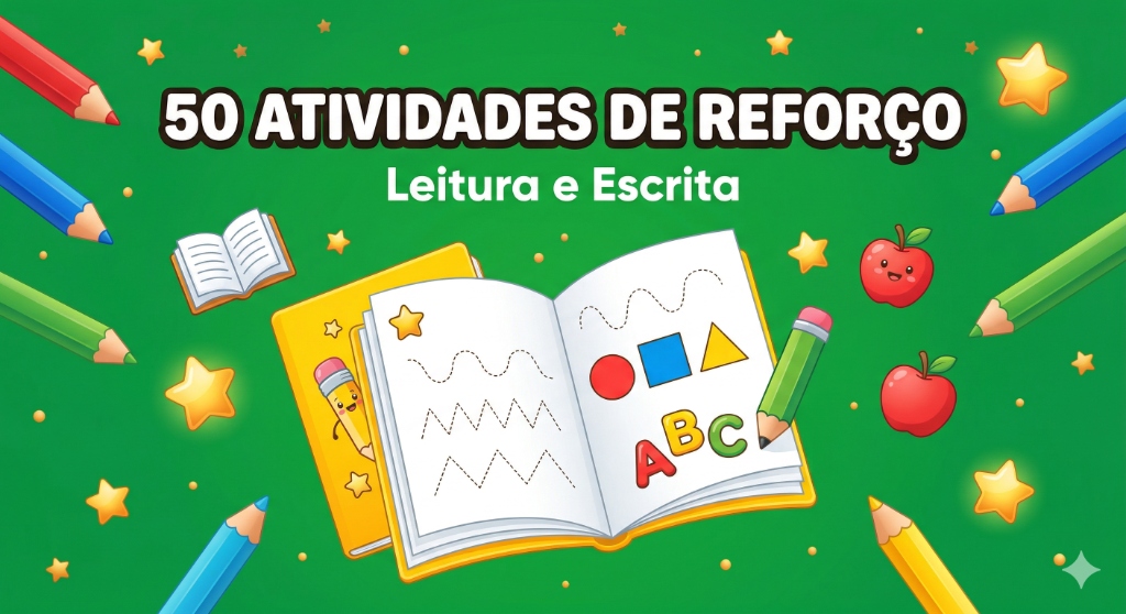 50 Atividades de Reforço — Leitura e Escrita